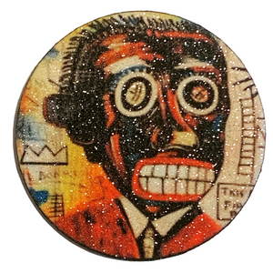 Jean-Michel Basquiat Button