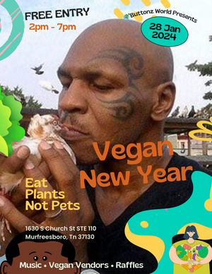 Vegan New Year Vendor Fee