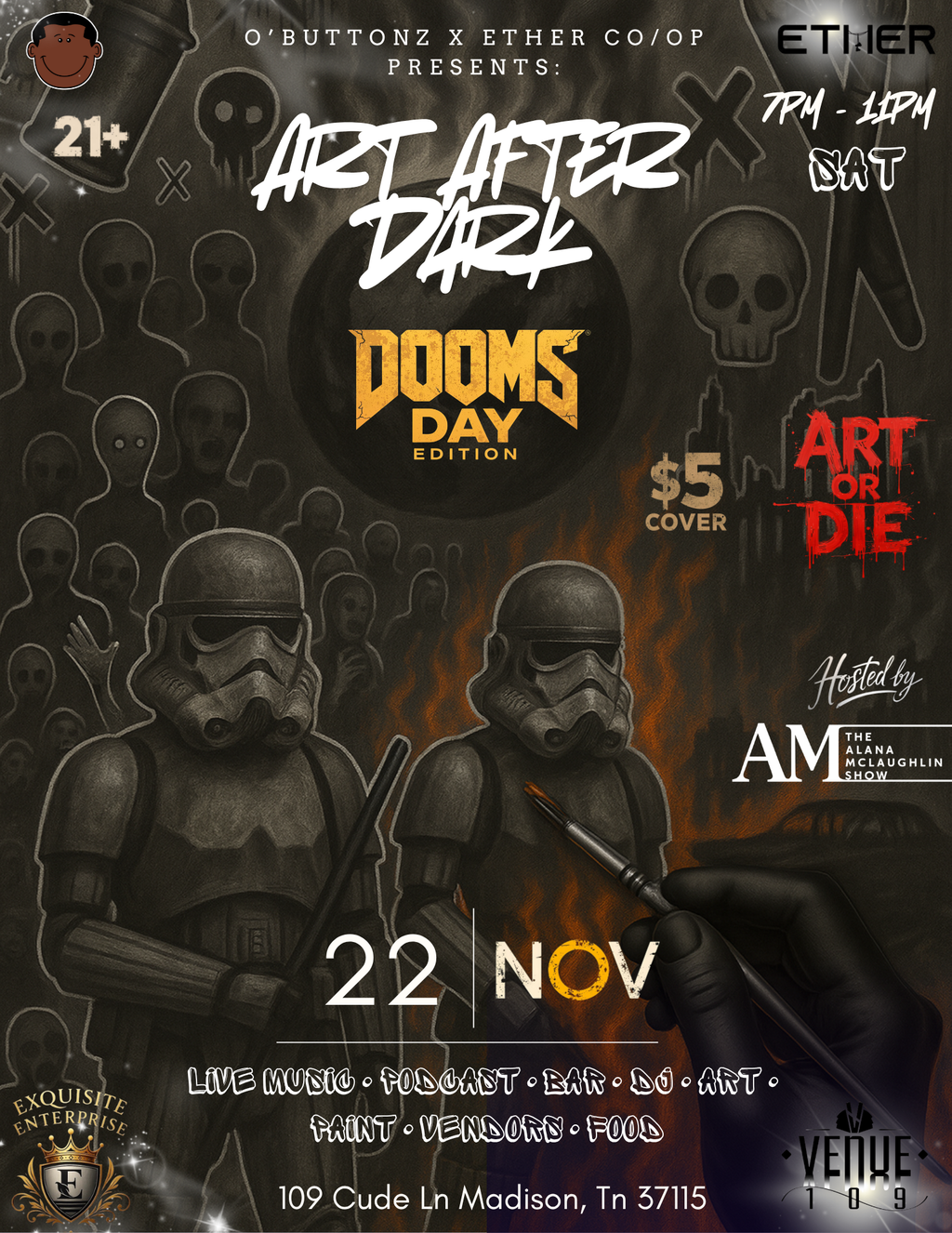 Art After Dark Doomsday Edition