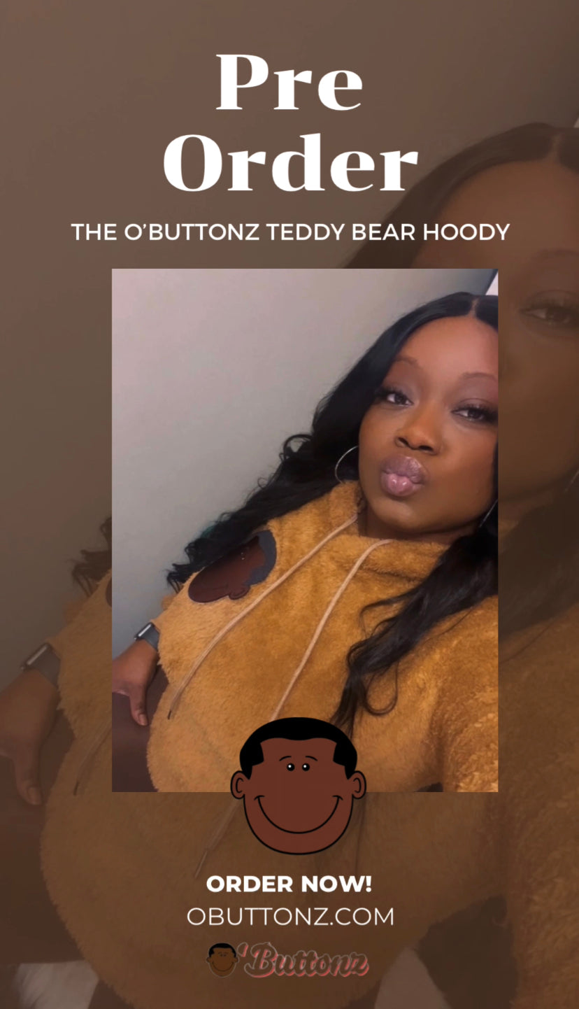 The O'Buttonz Teddy Bear Hoody