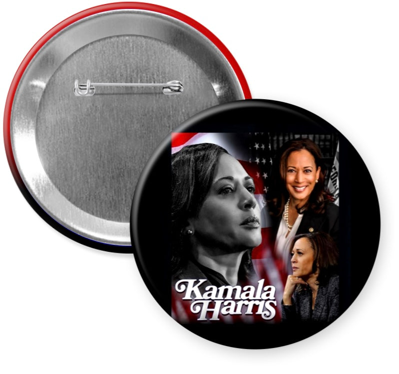 Kamala Madame President Button