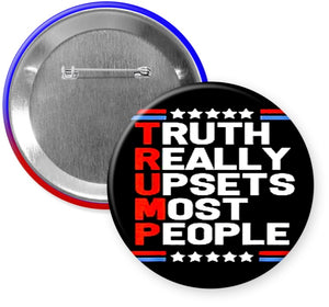 Truth Hurts Trump Button