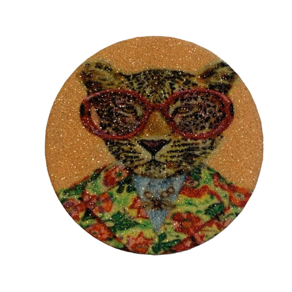 The Coolest Cat In The Jungle Button