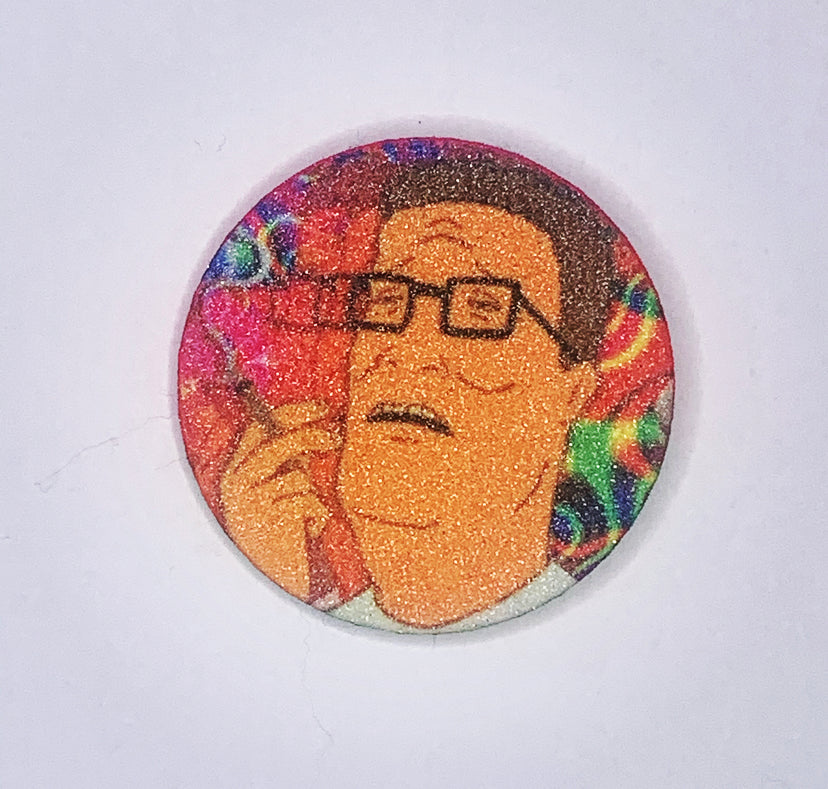 King of the Hill Hank Button
